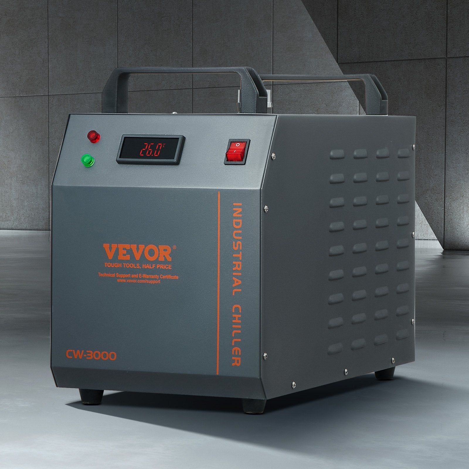Pramoninis vandens aušintuvas VEVOR CW-3000, 12 l talpa