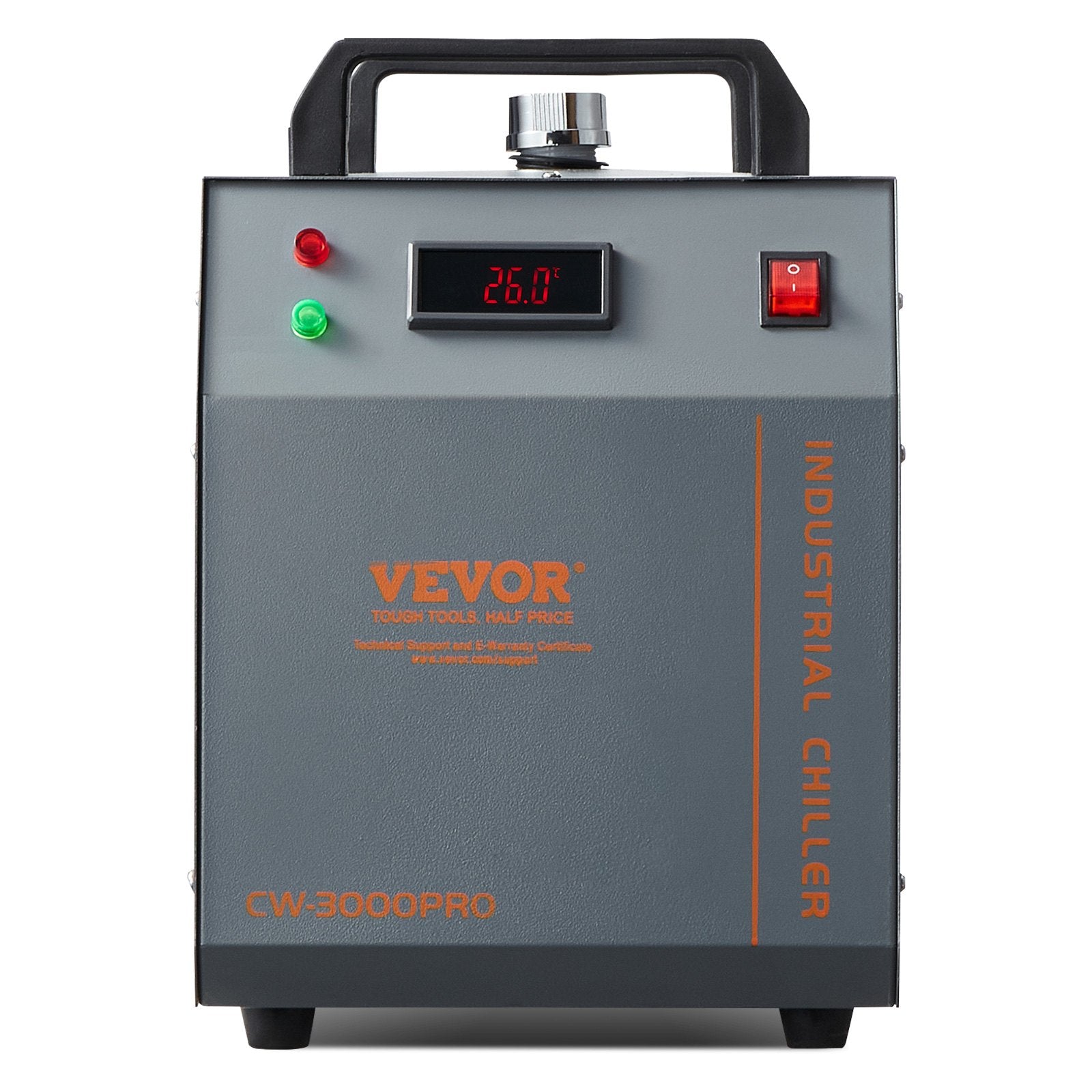 Pramoninis vandens aušintuvas VEVOR CW-3000(PRO), 12 l talpa