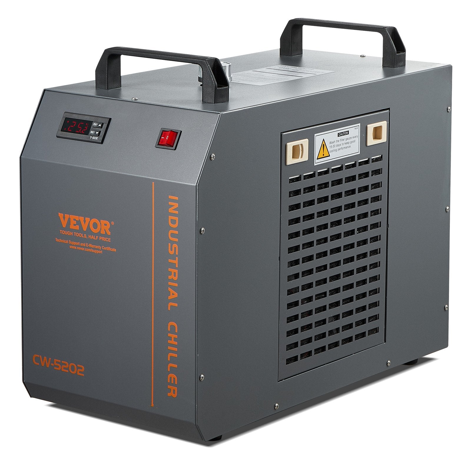 Pramoninis vandens aušintuvas VEVOR CW-5202, 1450 W aušinimo galia
