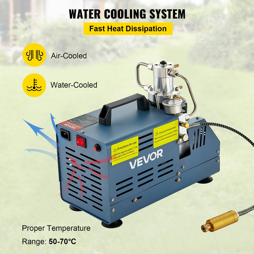 Aukšto slėgio kompresorius VEVOR GYDQBST1.8KWOC, 1800W