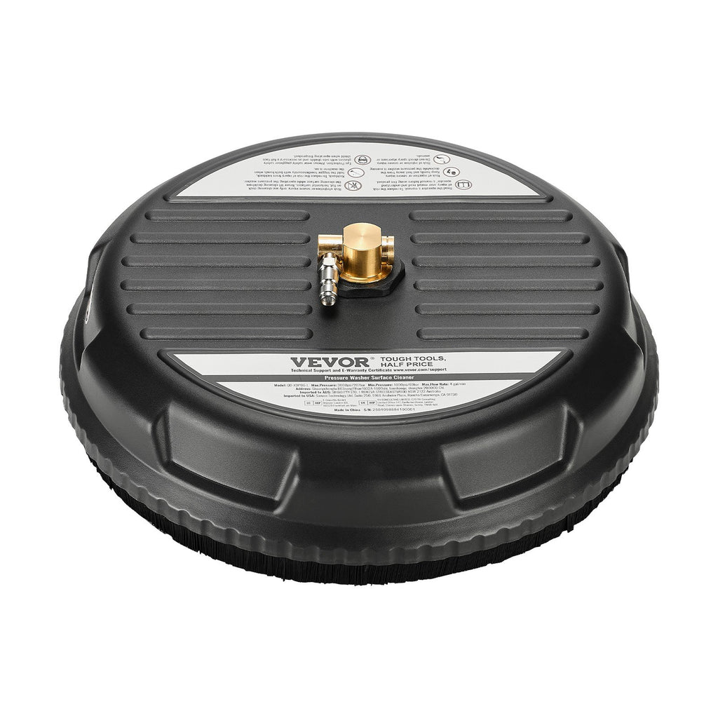 Aukšto slėgio plovimo įrenginio paviršių valiklis VEVOR QD-XDP06, 3000 PSI