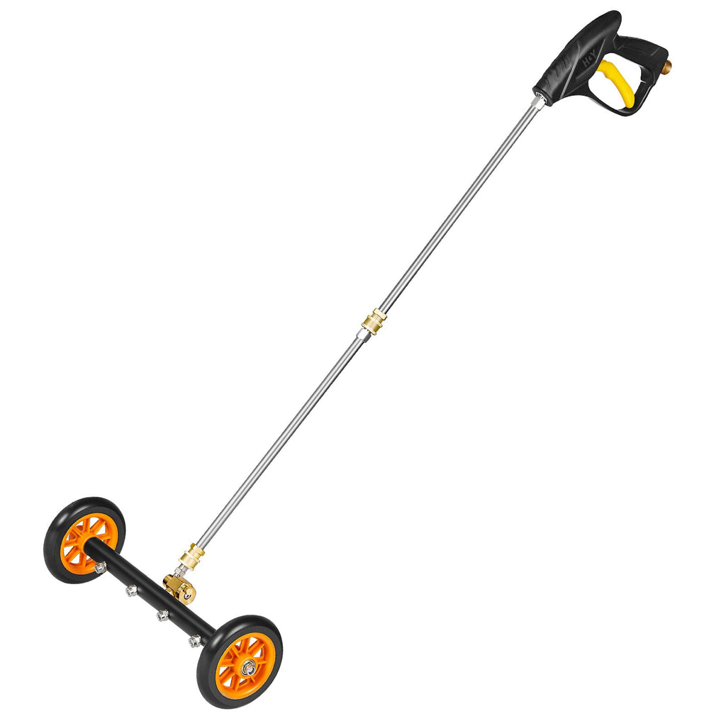 Aukšto slėgio plovimo įrenginio dugno valytuvas VEVOR QD-QXQ01, 4000 PSI