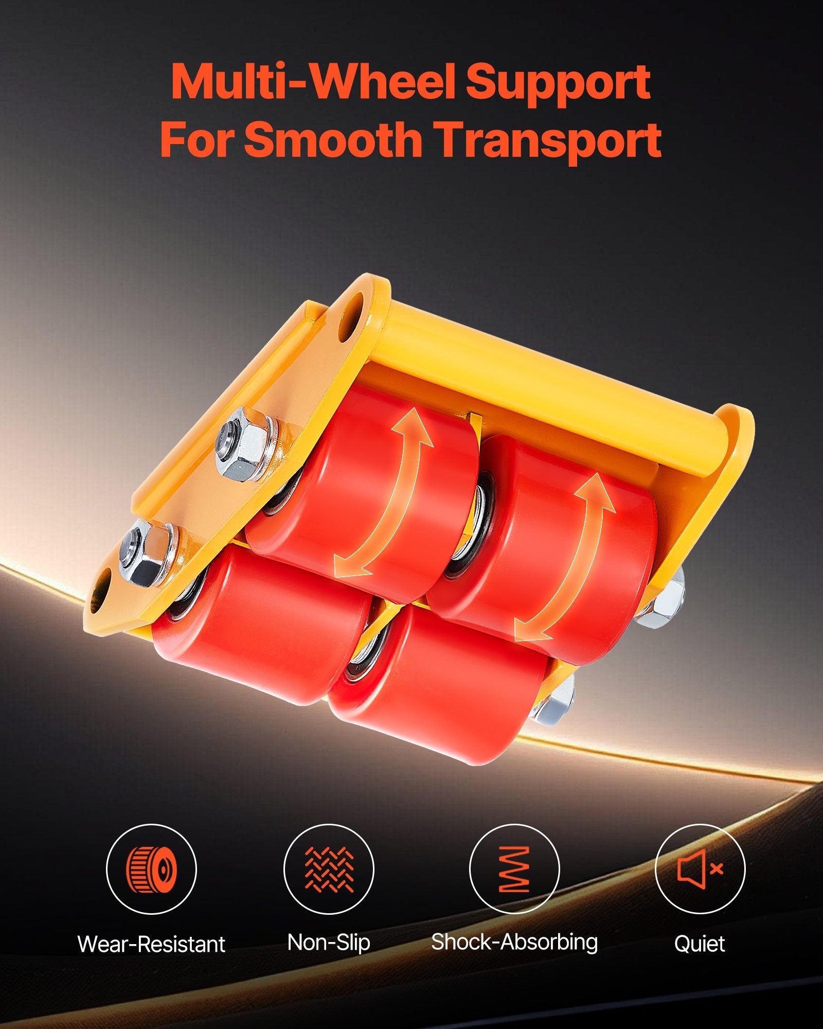 Pramoninis transportavimo vežimėlis VEVOR GYZU-6T, 6 t