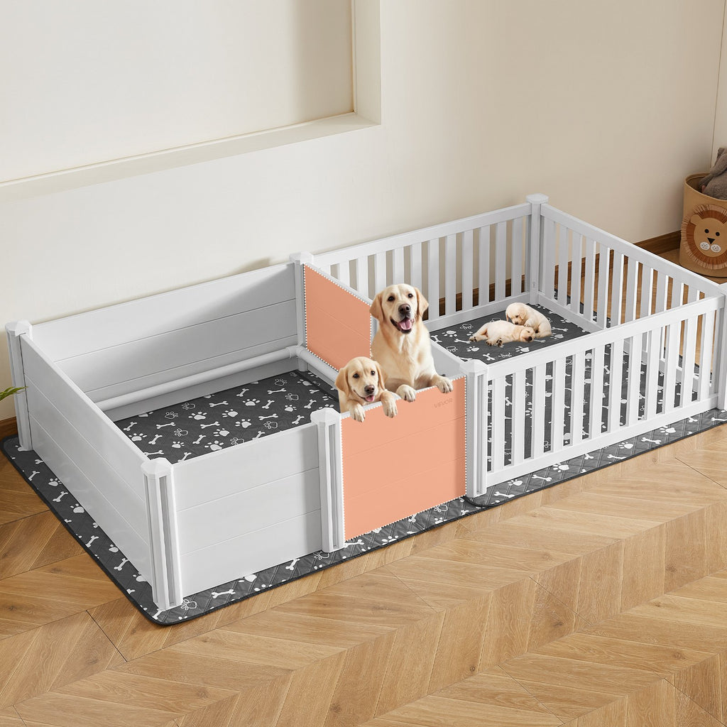 Šunų atsivedimo dėžė VEVOR KH-CW05-G, 237x123x46 cm