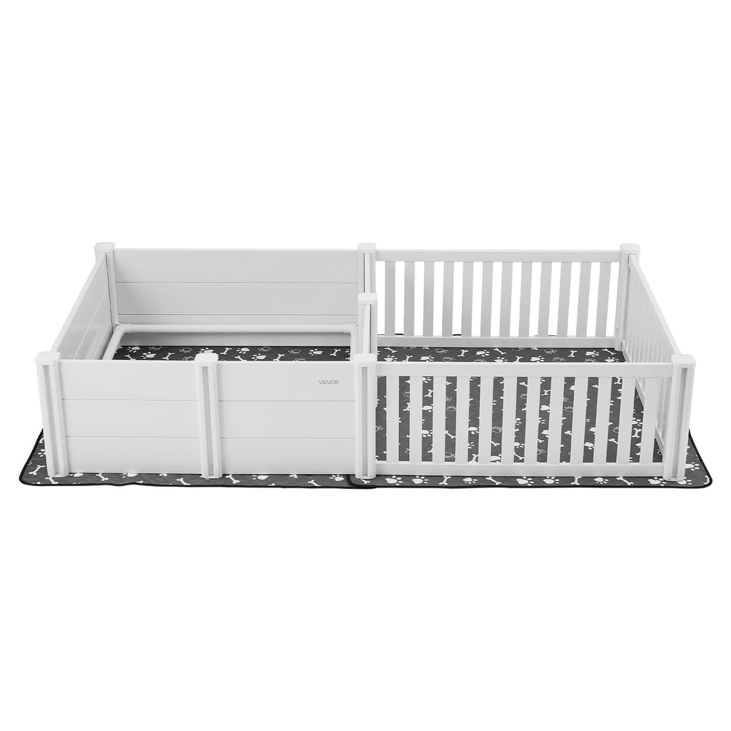 Šunų atsivedimo dėžė VEVOR KH-CW05-G, 237x123x46 cm