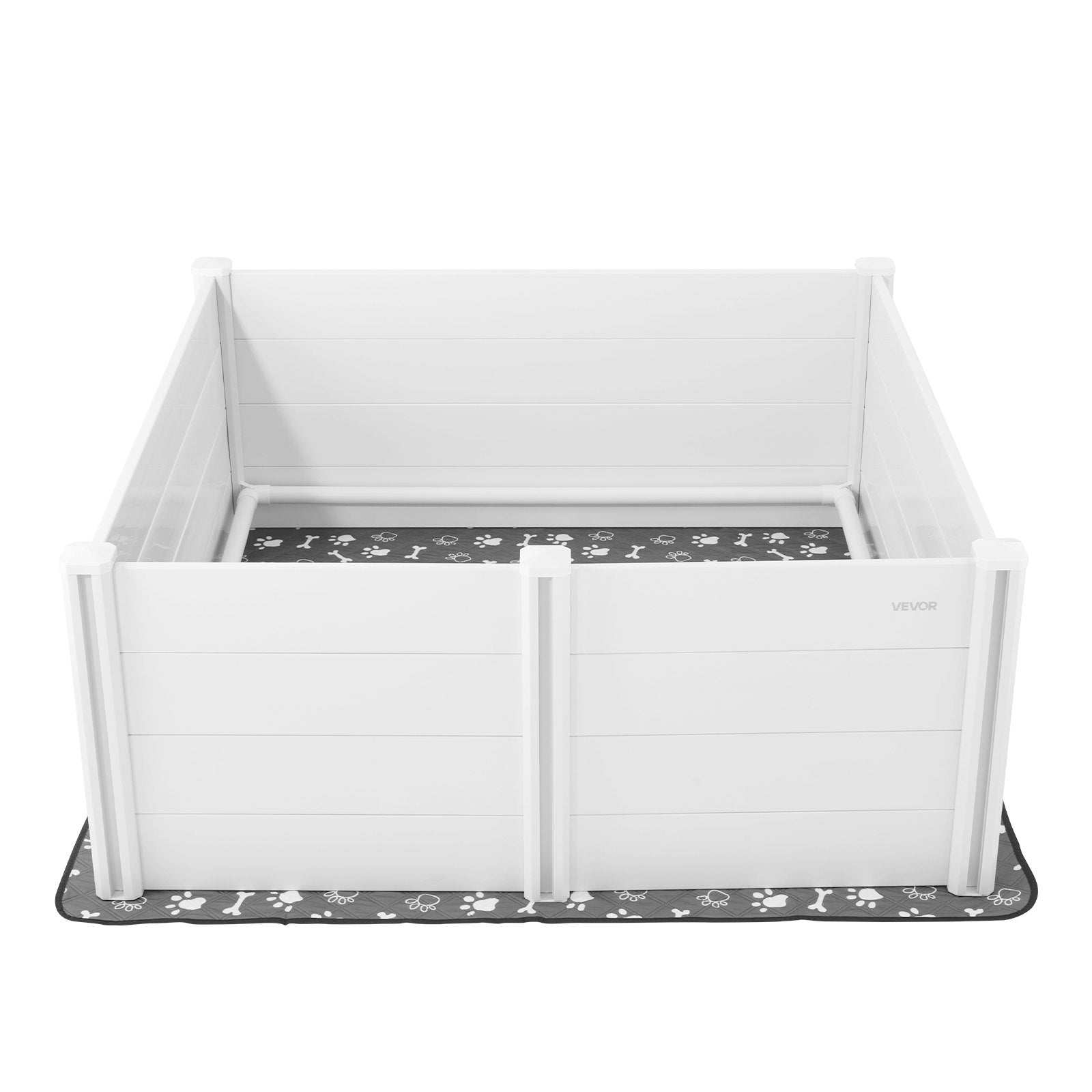 Šunų atsivedimo dėžė VEVOR KH-CW04-G, 152x152x61 cm