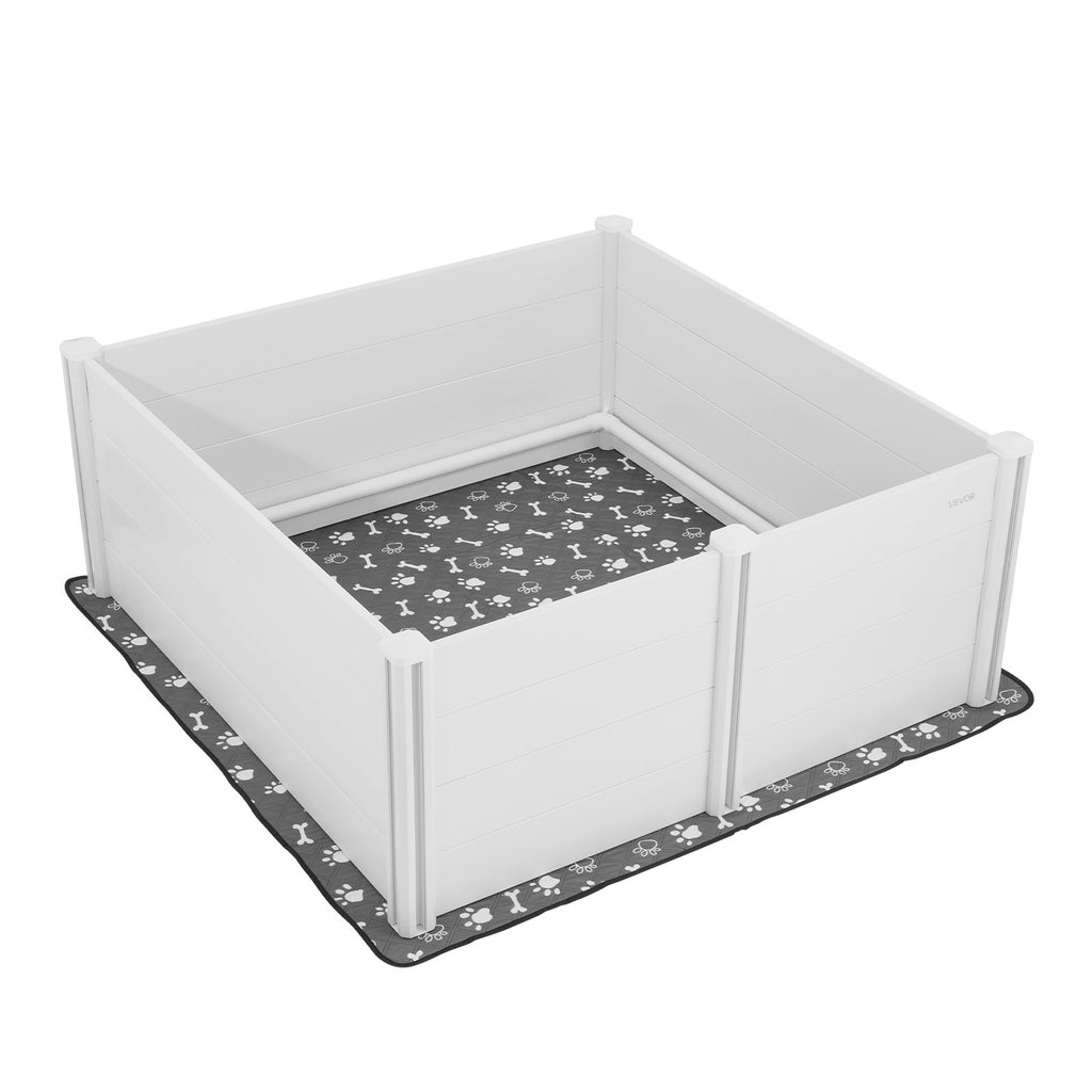 Šunų atsivedimo dėžė VEVOR KH-CW04-G, 152x152x61 cm