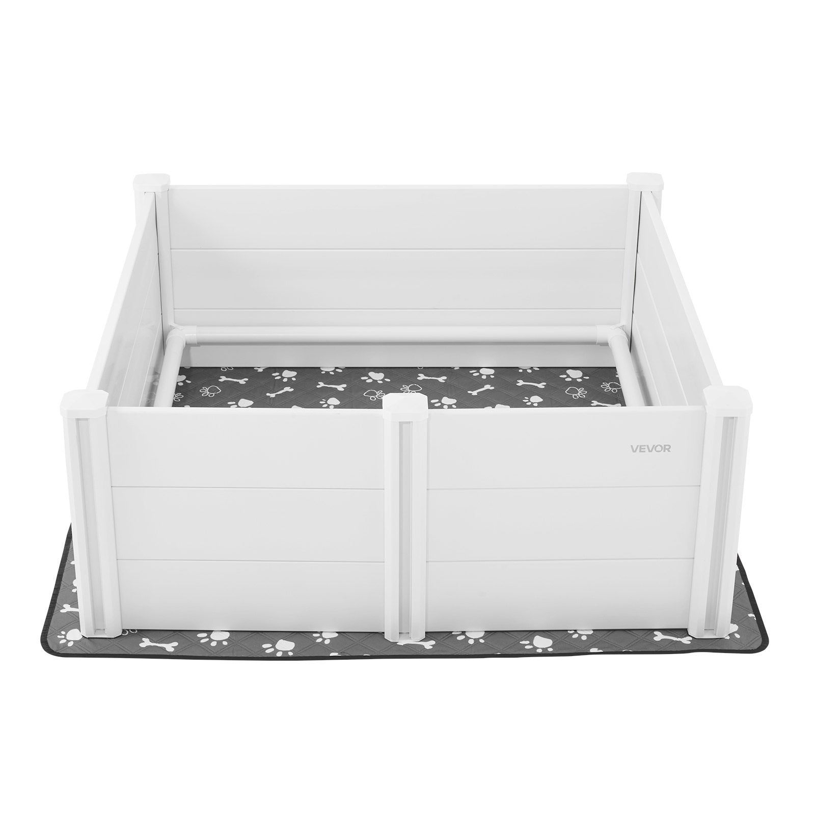 Šunų atsivedimo dėžė VEVOR KH-CW01-G, 122x122x46 cm