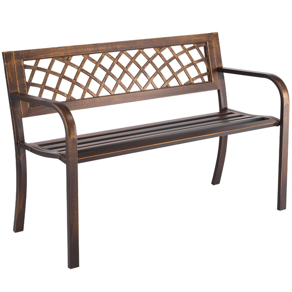 Lauko suolas VEVOR YS-7023BR, 116 cm