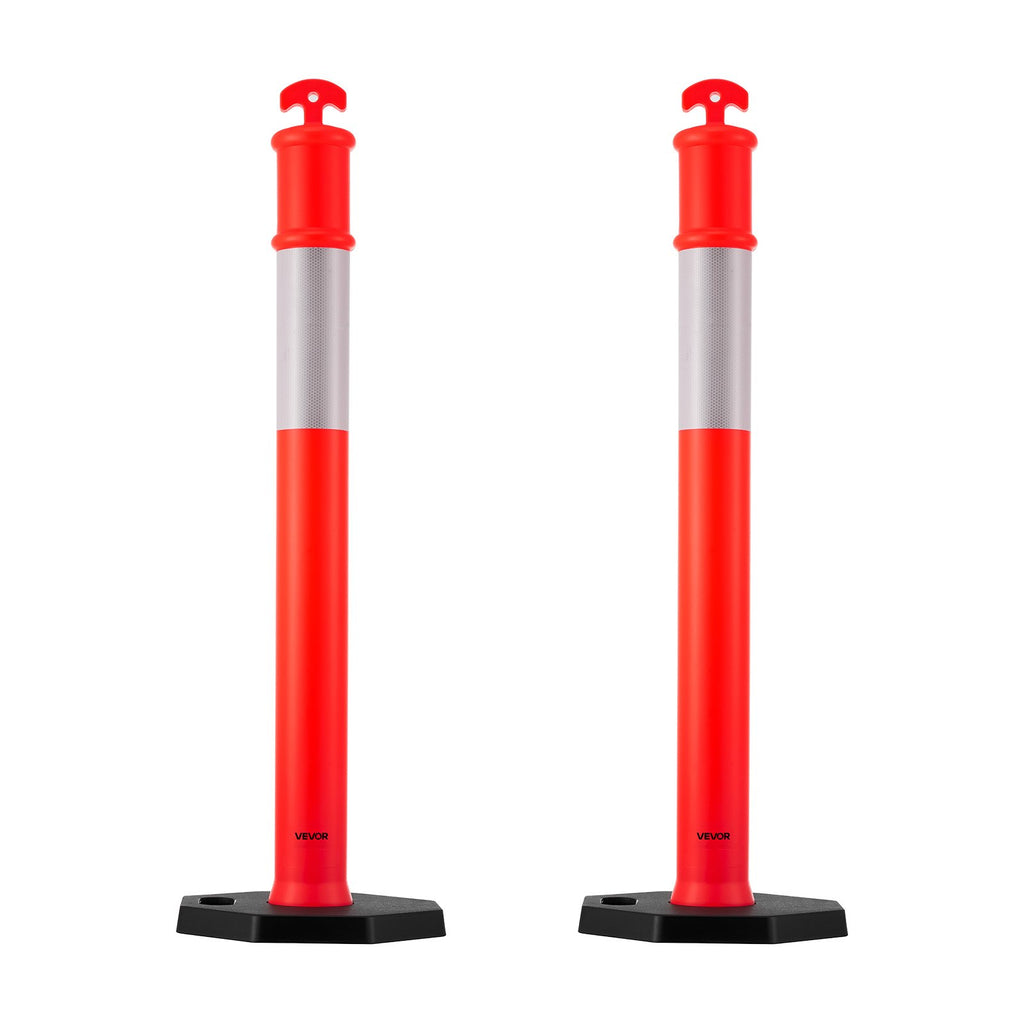 Eismo ribojimo stulpeliai VEVOR WP-06-R4, 1140 mm, 2 vnt.