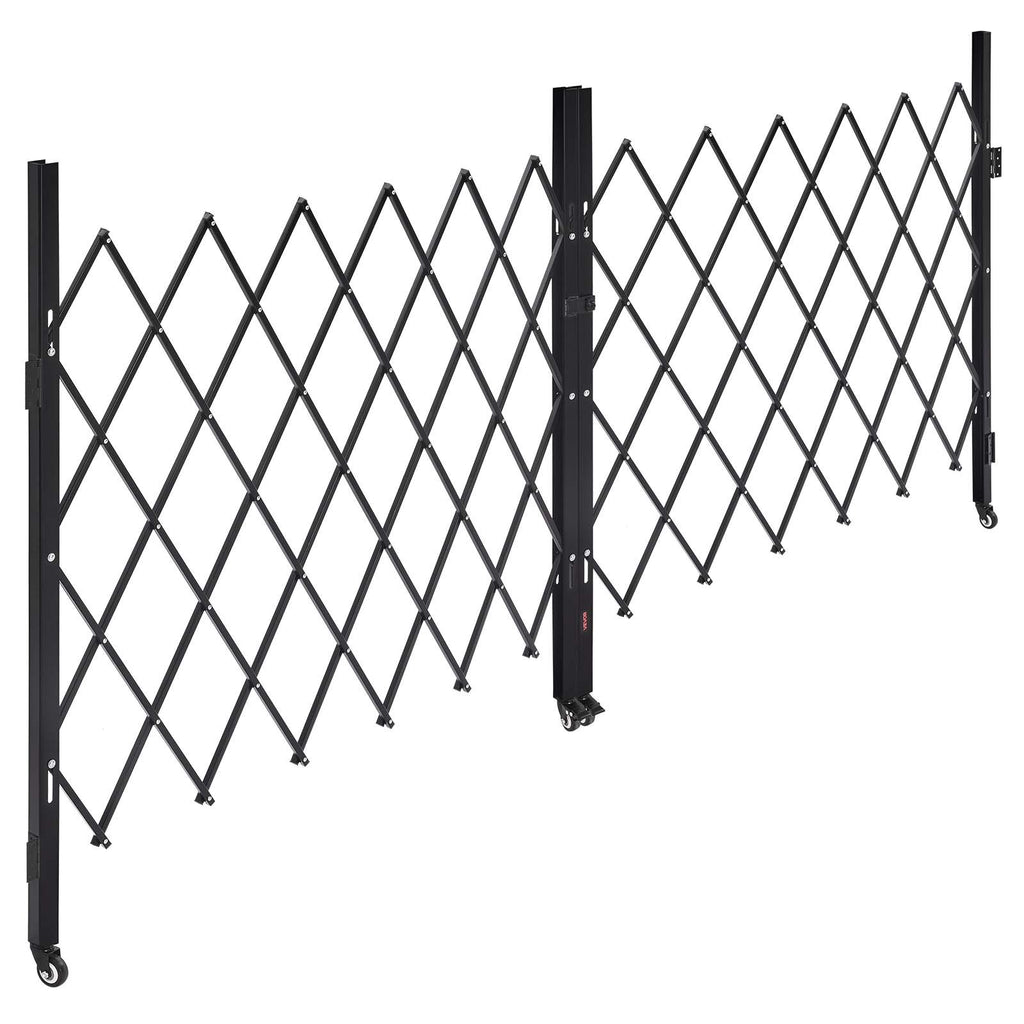 Dvigubi apsauginiai sulankstomi vartai VEVOR XSJ-25-ZDM05, 320 x 160,5 cm