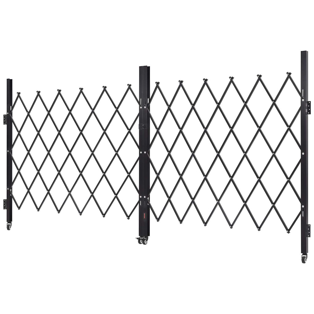 Dvigubi apsauginiai sulankstomi vartai VEVOR XSJ-25-ZDM05, 320 x 160,5 cm