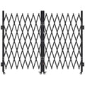Dvigubos apsauginės sulankstomos grotos VEVOR XSJ-25-ZDM06, 330 x 160,5 cm