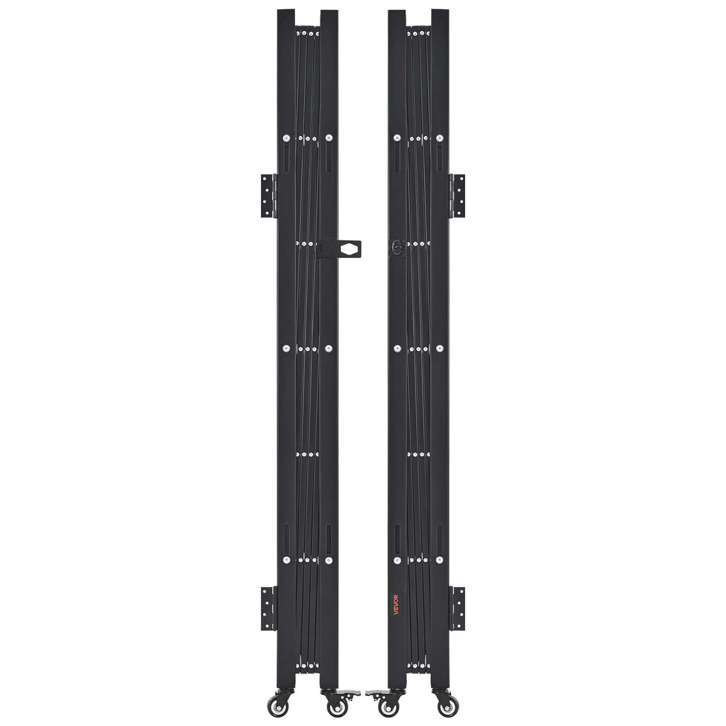 Dvigubos apsauginės sulankstomos grotos VEVOR XSJ-25-ZDM06, 330 x 160,5 cm