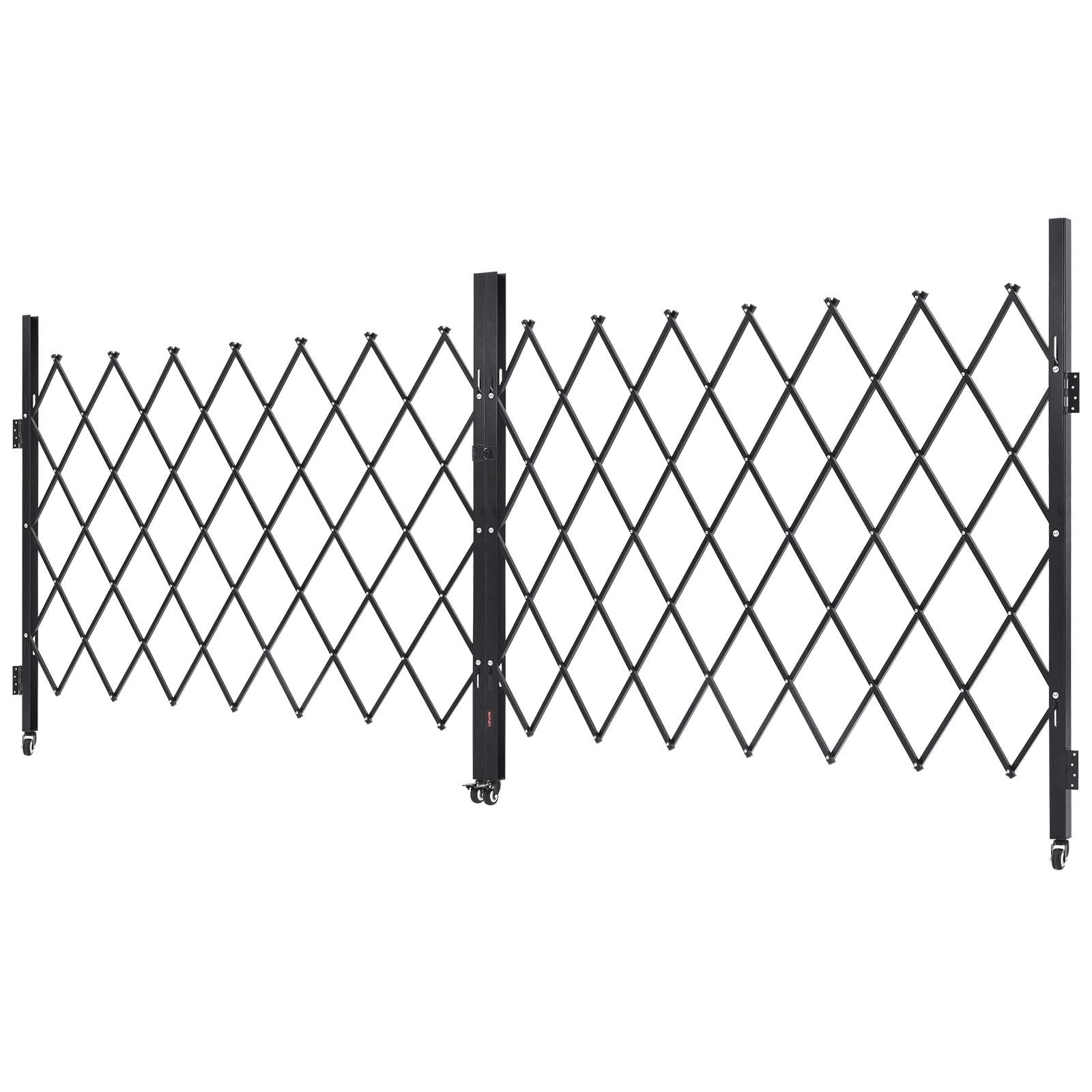 Dvigubos apsauginės sulankstomos grotos VEVOR XSJ-25-ZDM06, 330 x 160,5 cm