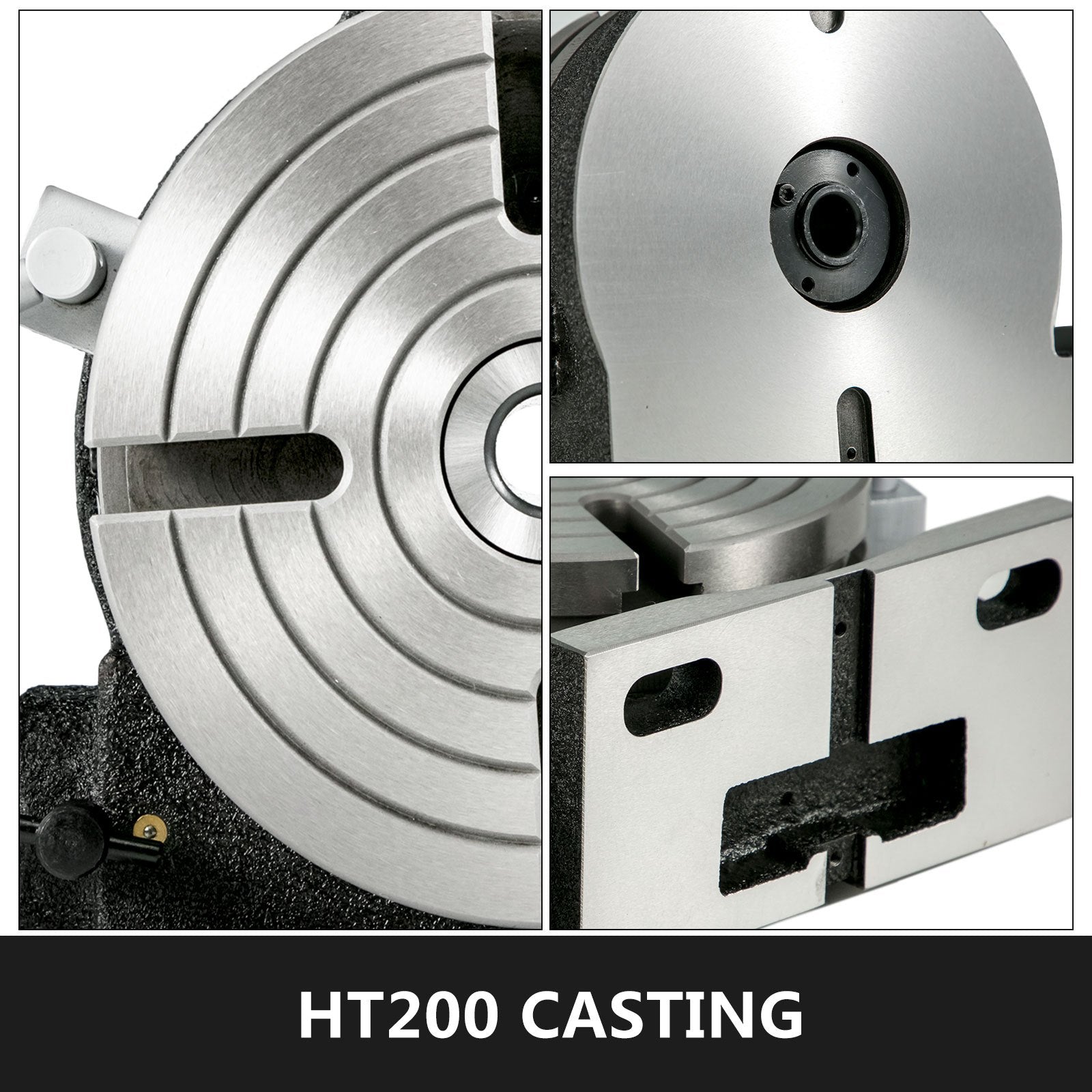 Rotacinis stalas VEVOR HV8, 200 mm