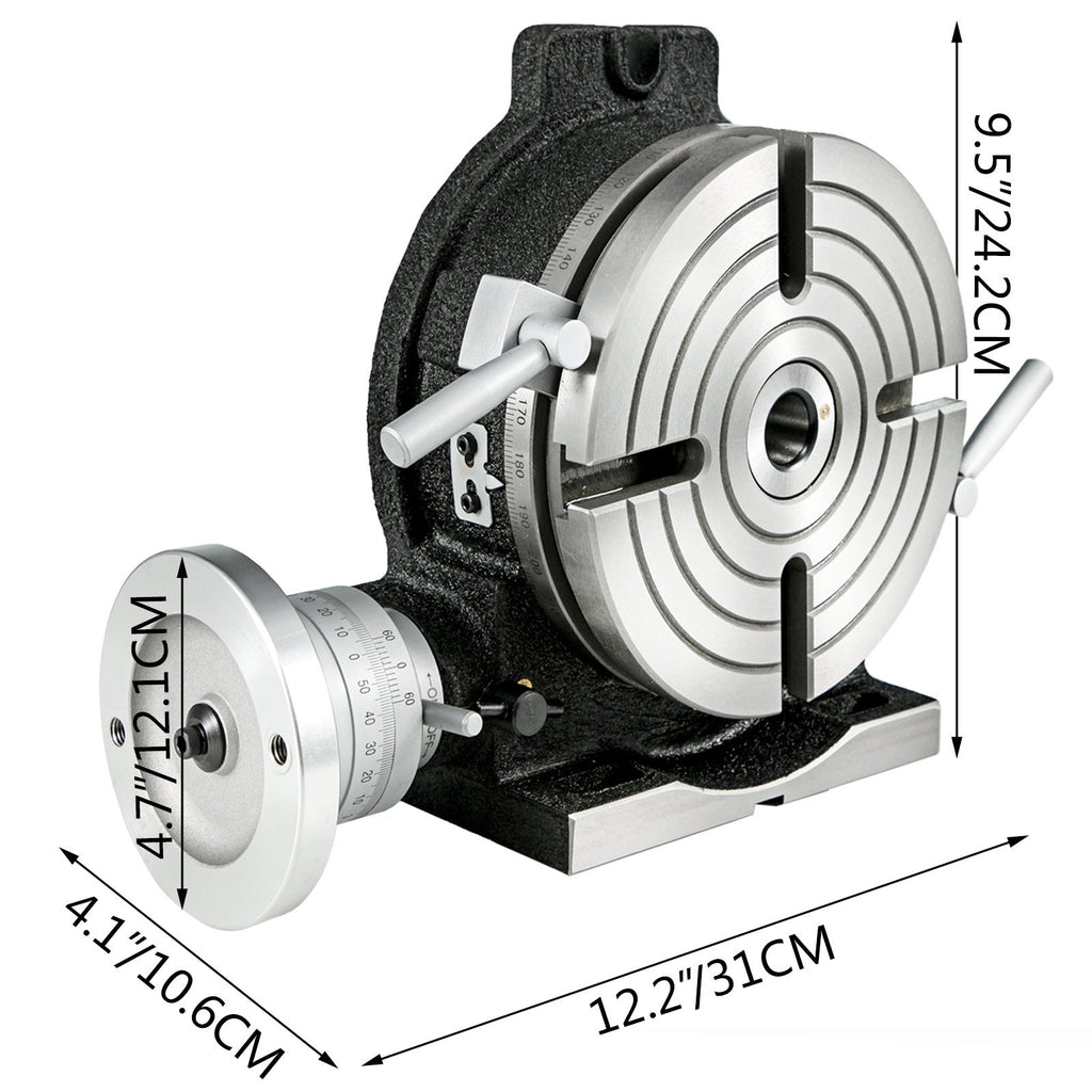 Rotacinis stalas VEVOR HV8, 200 mm