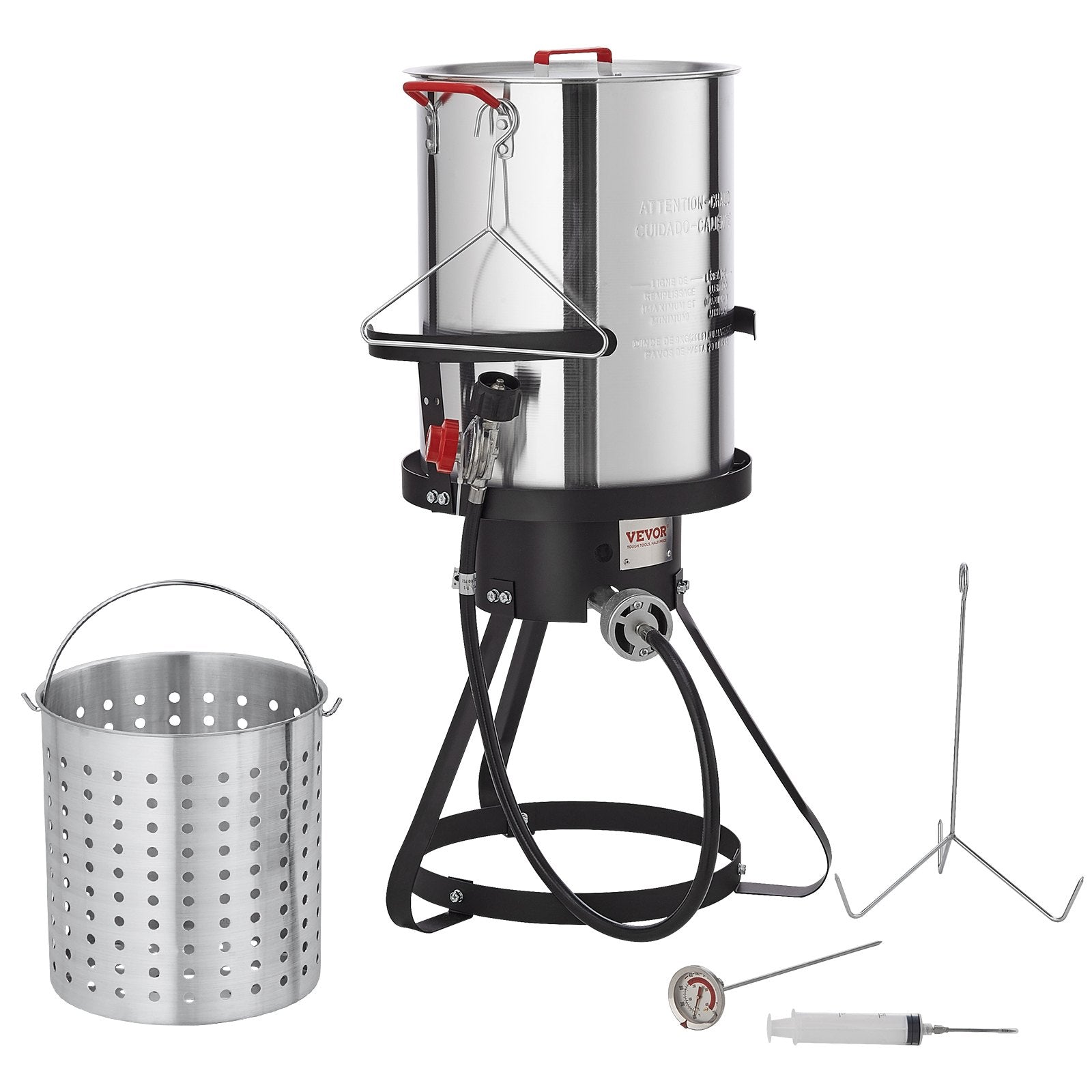 Kalakutienos kepimo ir virimo rinkinys VEVOR 1630B, 28,4 l