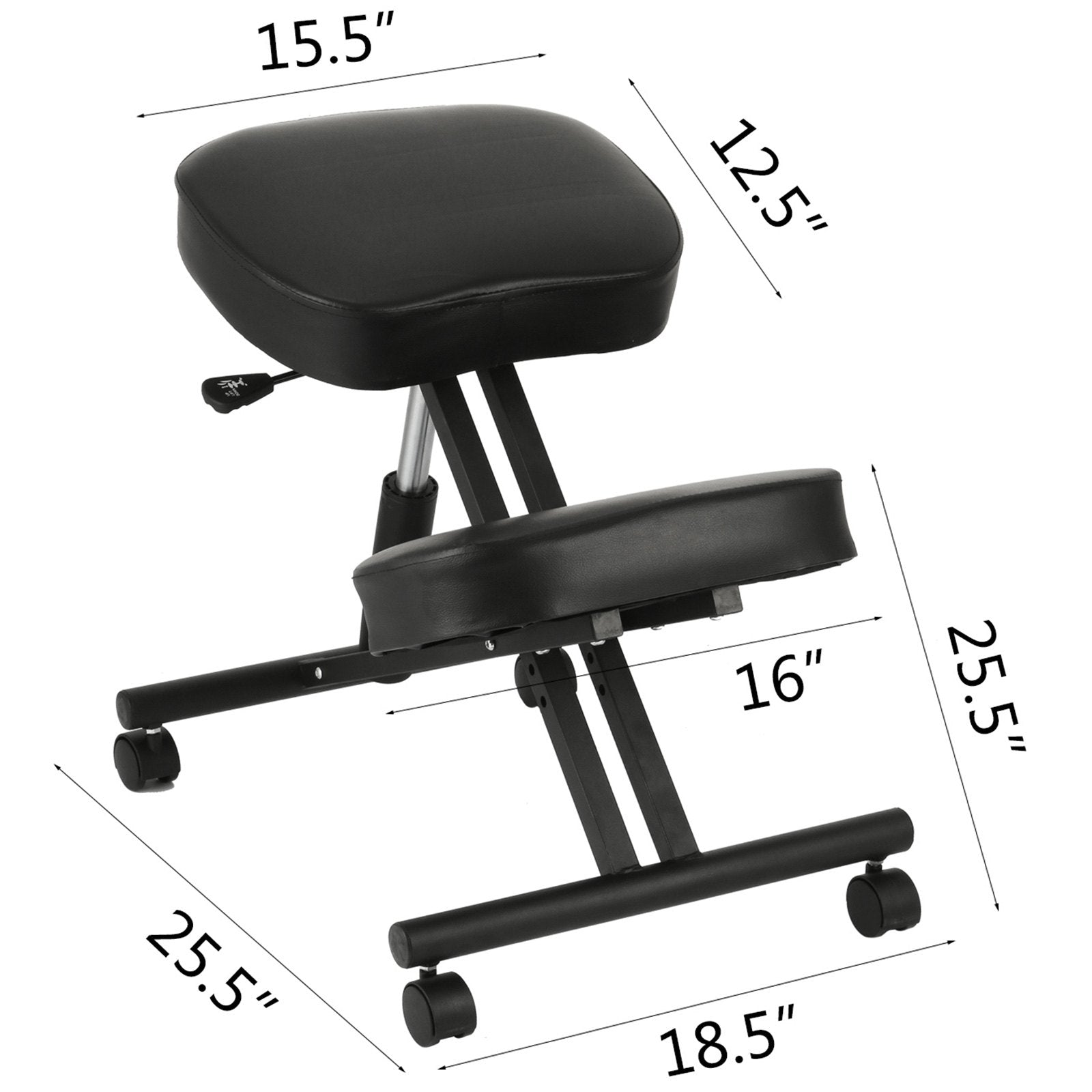 Ergonominė klūpima kėdė VEVOR, 113,4 kg apkrova