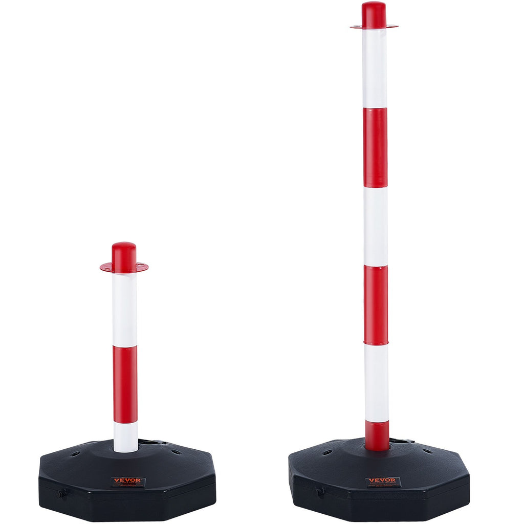 Kelio atitvarų stulpeliai VEVOR CC-F03-N-RW-2PCS-2.5M, 4 vnt. komplektas