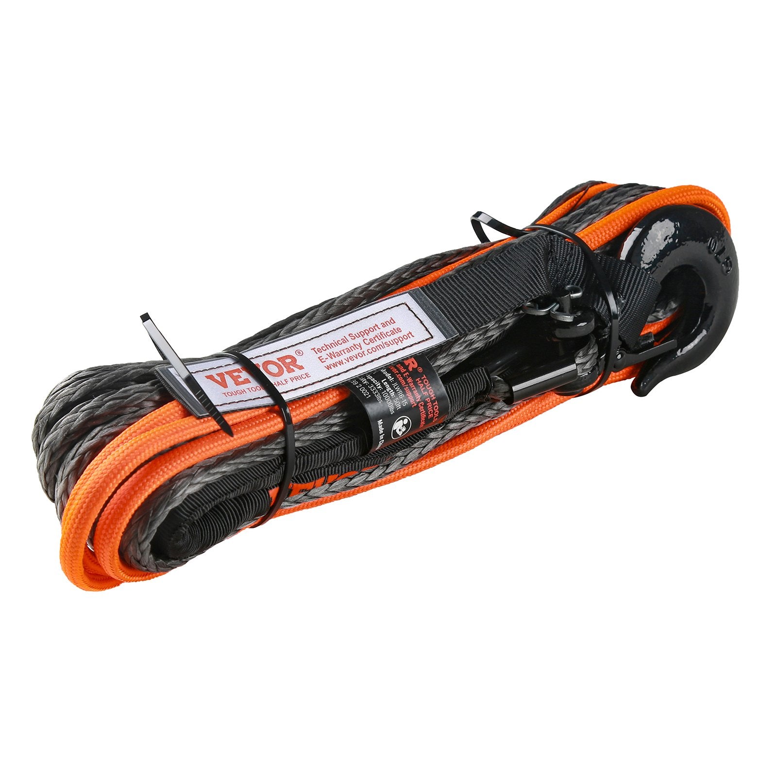 Sintetinis gervės lynas VEVOR JLWR6-15, 4536 kg