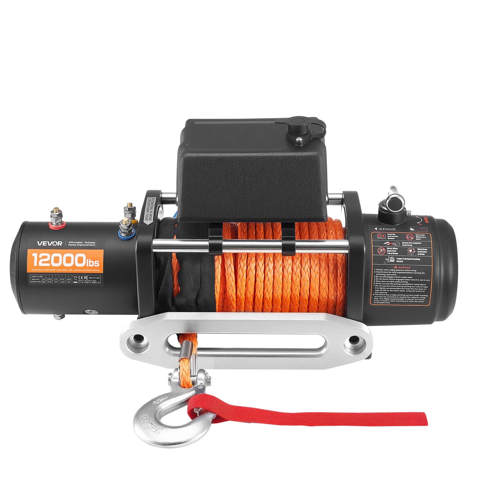 Elektrinė gervė VEVOR S12000, 5400 kg
