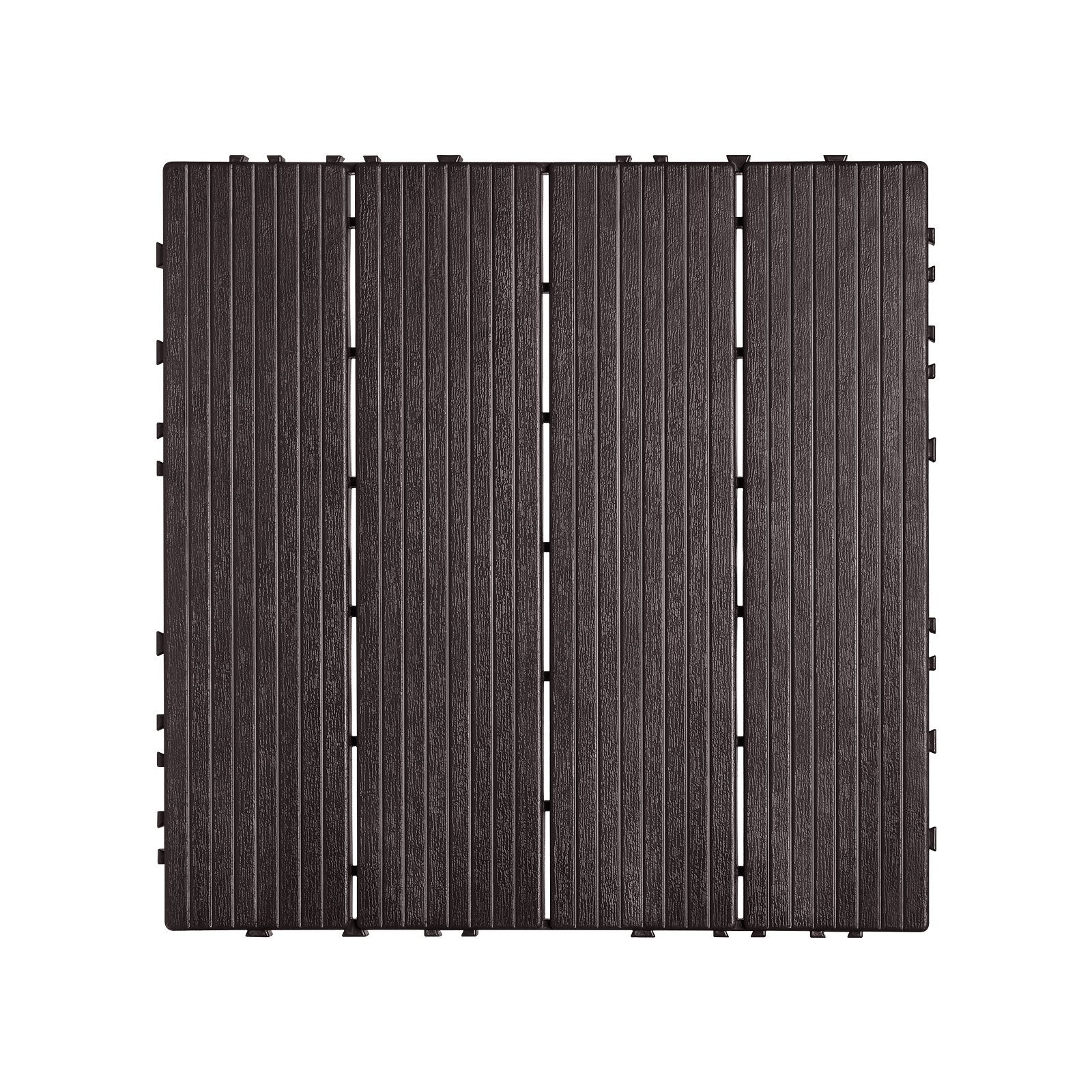 Plastikinės terasos plytelės VEVOR ALSL300-300-10(sz), 10 vnt.