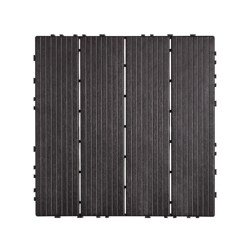 Plastikinės terasos plytelės VEVOR ALSL300-300-36(sz), 36 vnt. (3,34 m²)