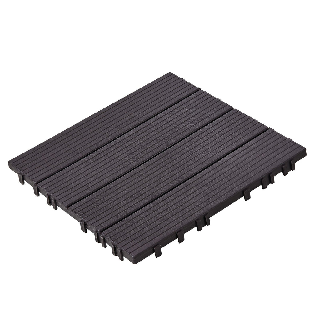 Plastikinės terasos plytelės VEVOR ALSL300-300-36(sz), 36 vnt. (3,34 m²)