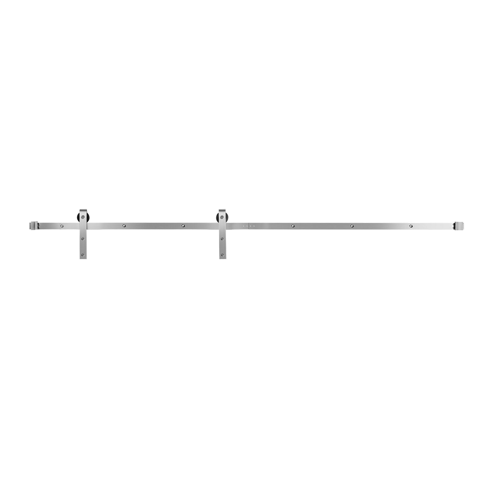 Stumdomų durų mechanizmas VEVOR 8FT-2D-6K, 244 cm ilgis