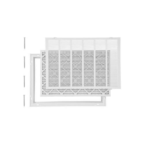 Oro paėmimo grotelės su filtru VEVOR 1RAF3020F-1, 76 x 51 cm angai