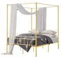 Lovos rėmas su baldakimu VEVOR SSHGC-06, Queen size (155x211 cm)