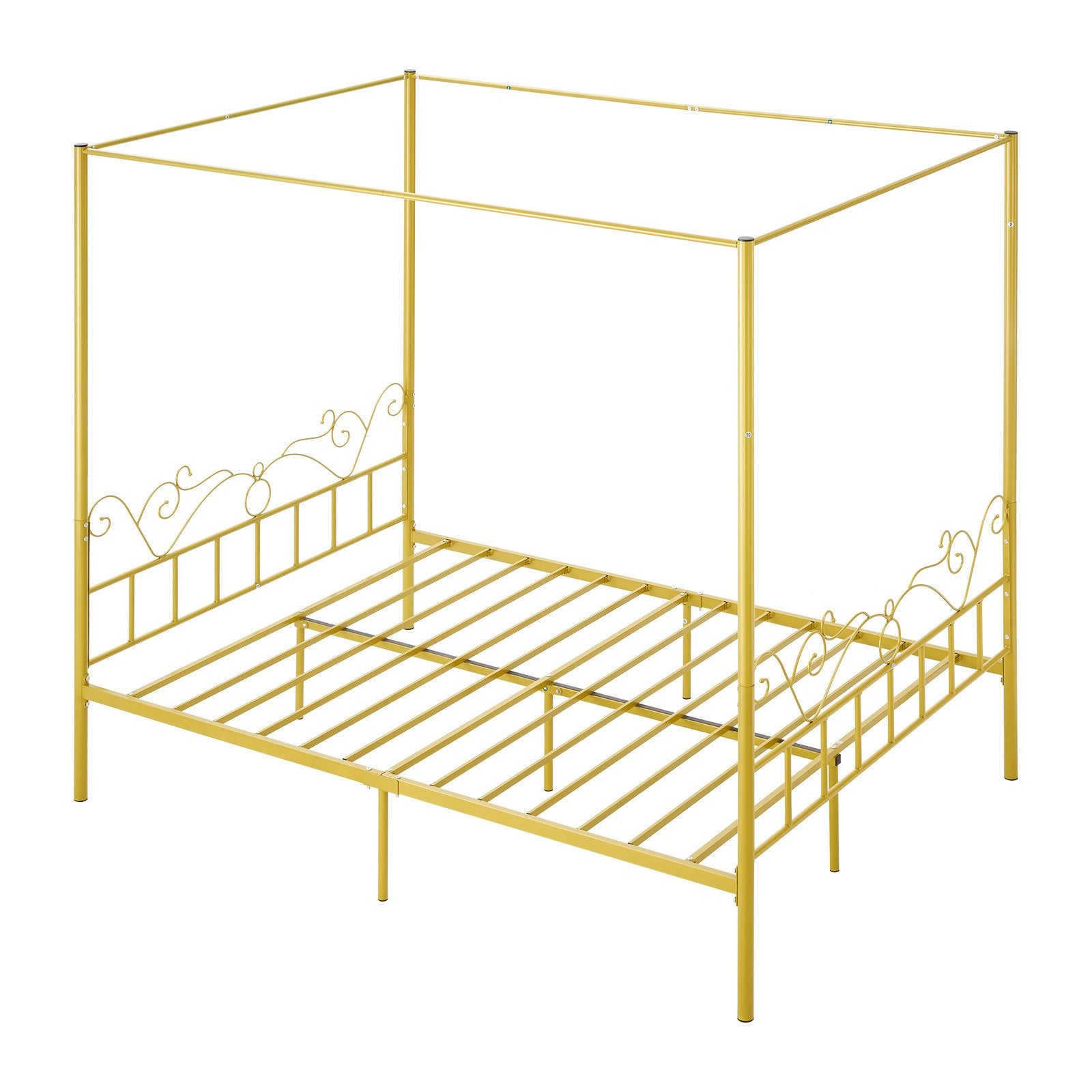 Lovos rėmas su baldakimu VEVOR SSHGC-06, Queen size (155x211 cm)