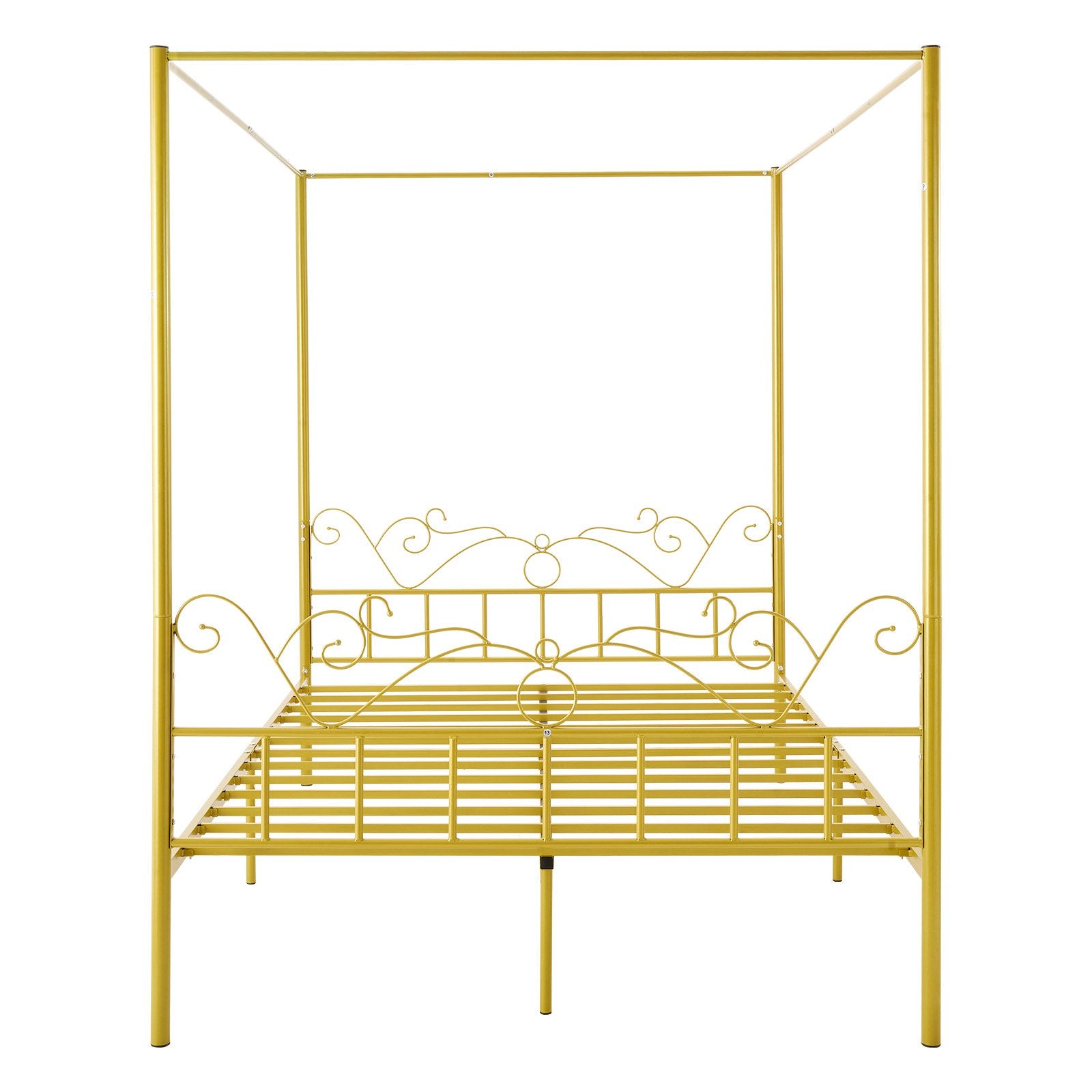 Lovos rėmas su baldakimu VEVOR SSHGC-06, Queen size (155x211 cm)