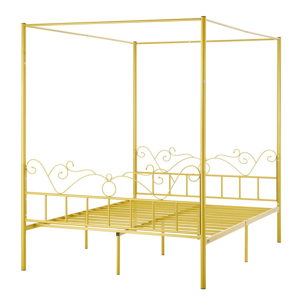 Lovos rėmas su baldakimu VEVOR SSHGC-06, Queen size (155x211 cm)