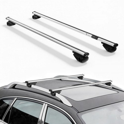 Stogo bagažinės skersiniai VEVOR HJ-RB890-120CM, 75 kg apkrova