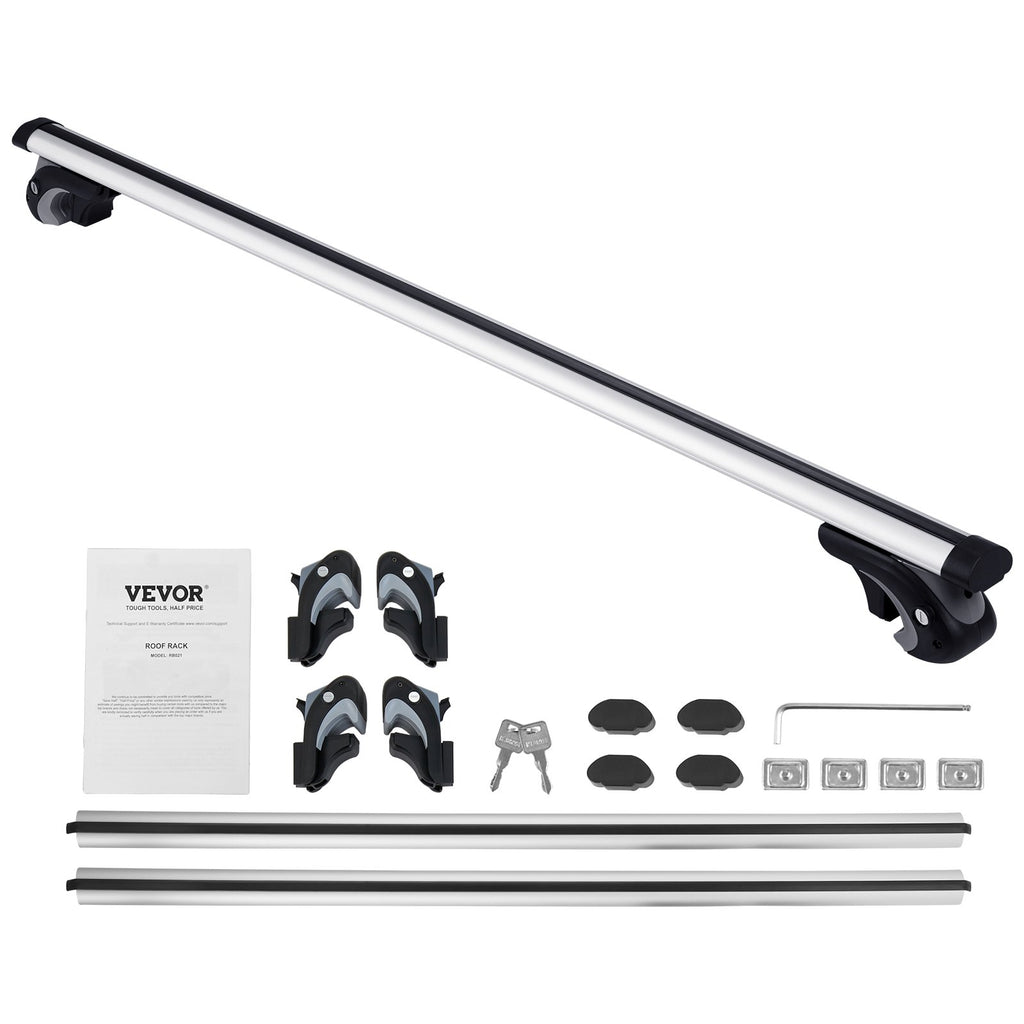 Universali stogo bagažinės skersinių sistema VEVOR HJ-RB021-132CM, 132 cm ilgio