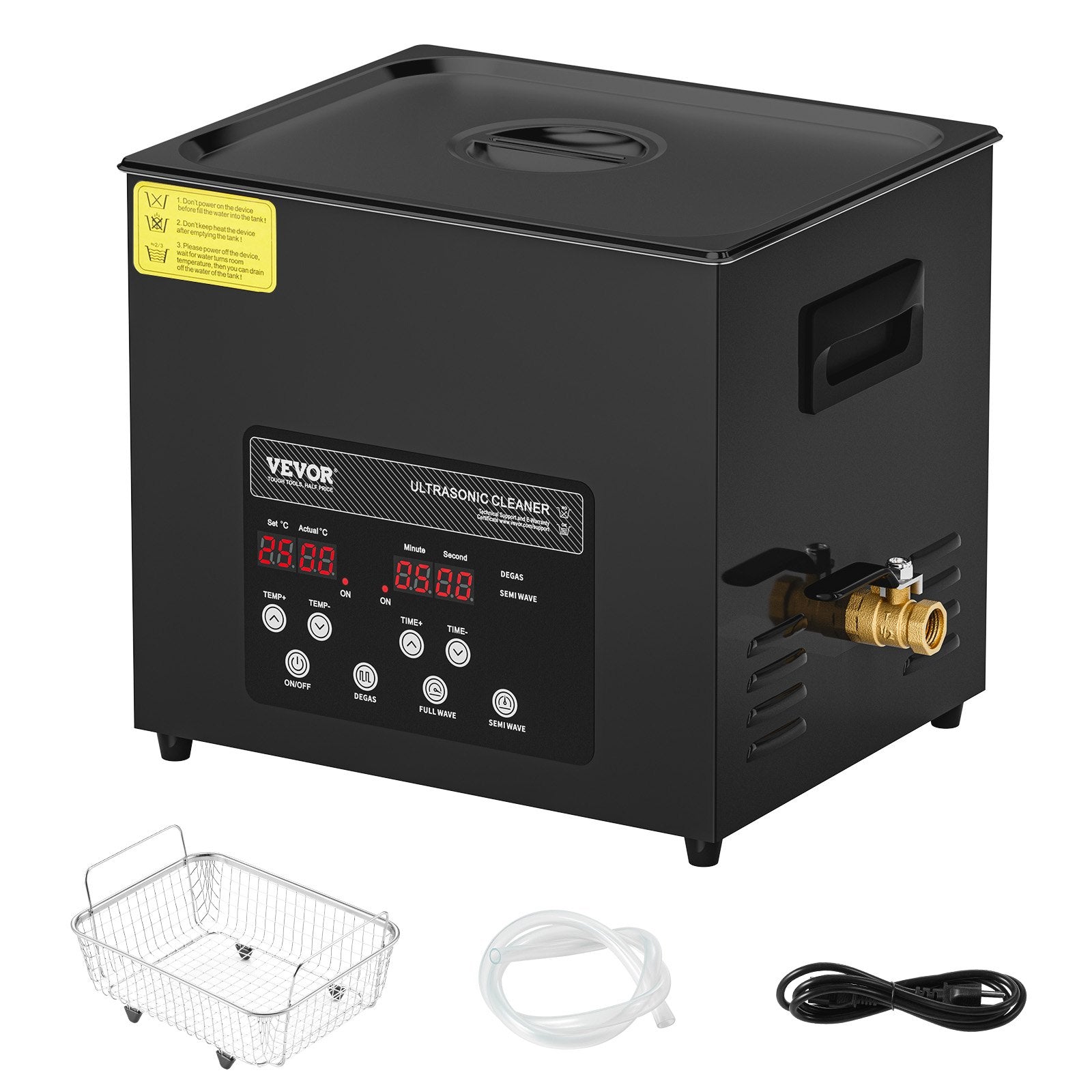 Ultragarsinė vonelė VEVOR KZ-F10, 10 l