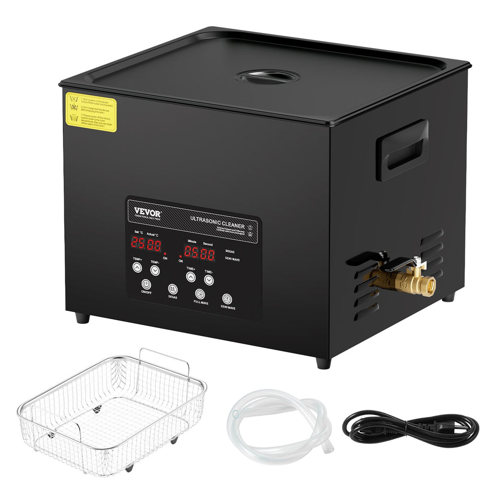 Ultragarsinė valymo vonelė VEVOR KZ-F15, 15 l