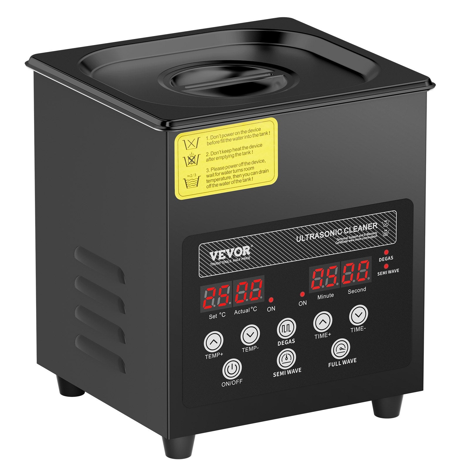 Ultragarsinė valyklė VEVOR KZ-F2, 2 l talpos