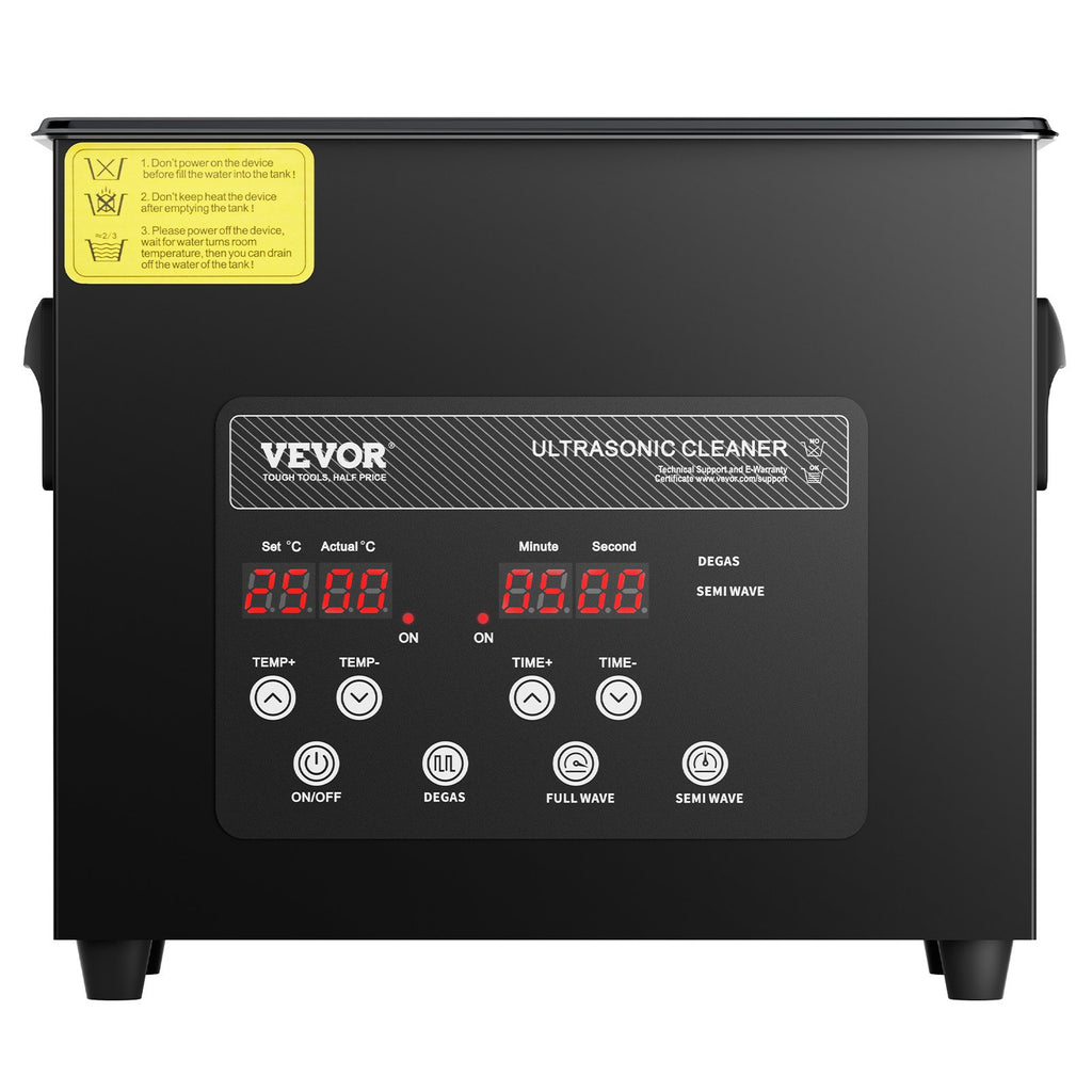 Ultragarsinė vonelė VEVOR KZ-F3, 3 l talpos
