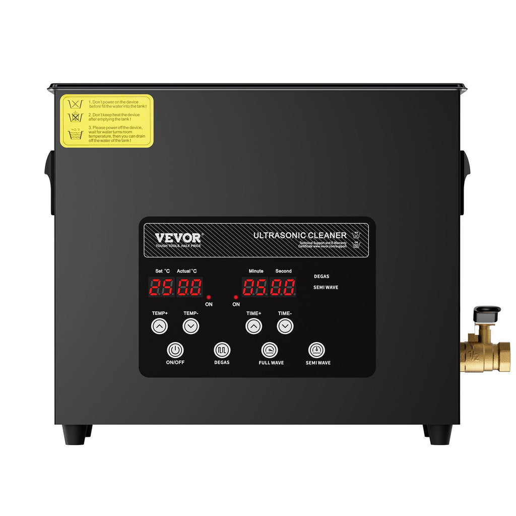Ultragarsinė valyklė VEVOR KZ-F6, 6 l talpos