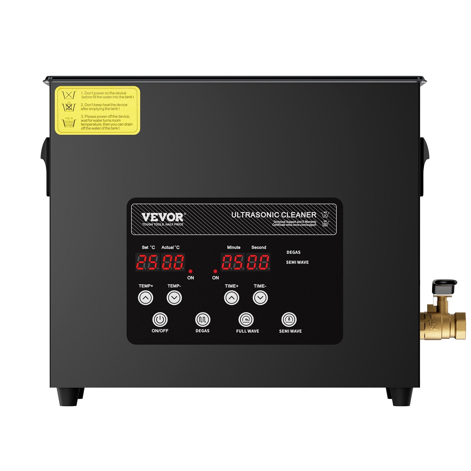 Ultragarsinė valyklė VEVOR KZ-F6, 6 l talpos