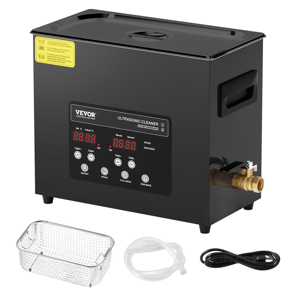 Ultragarsinė valyklė VEVOR KZ-F6, 6 l talpos
