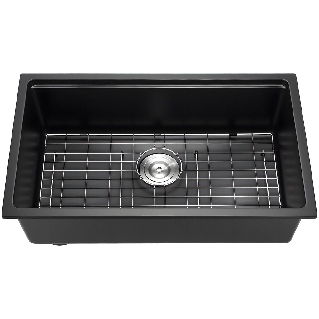 Granitinė virtuvės plautuvė VEVOR CS762457, 76 cm