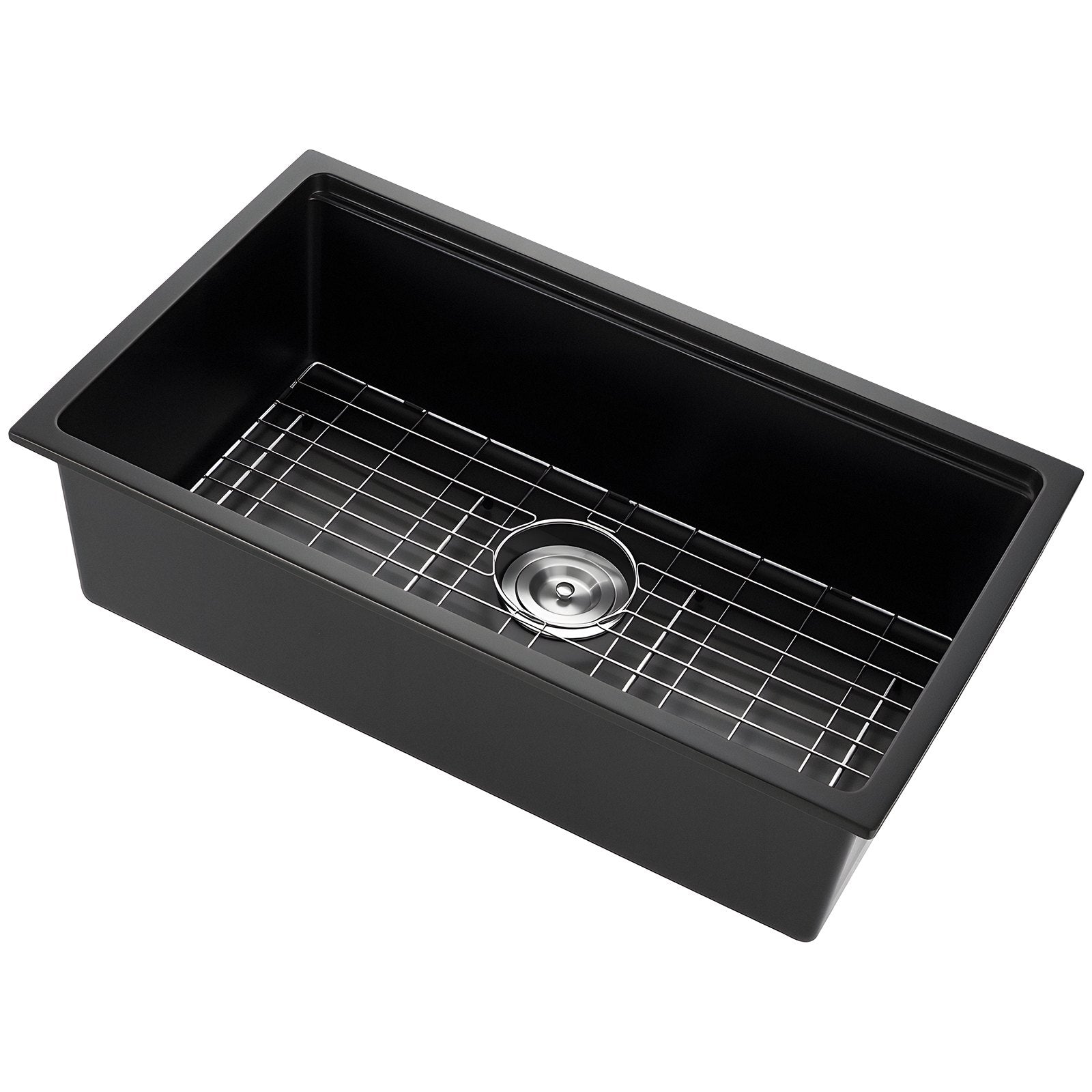 Granitinė virtuvės plautuvė VEVOR CS762457, 76 cm