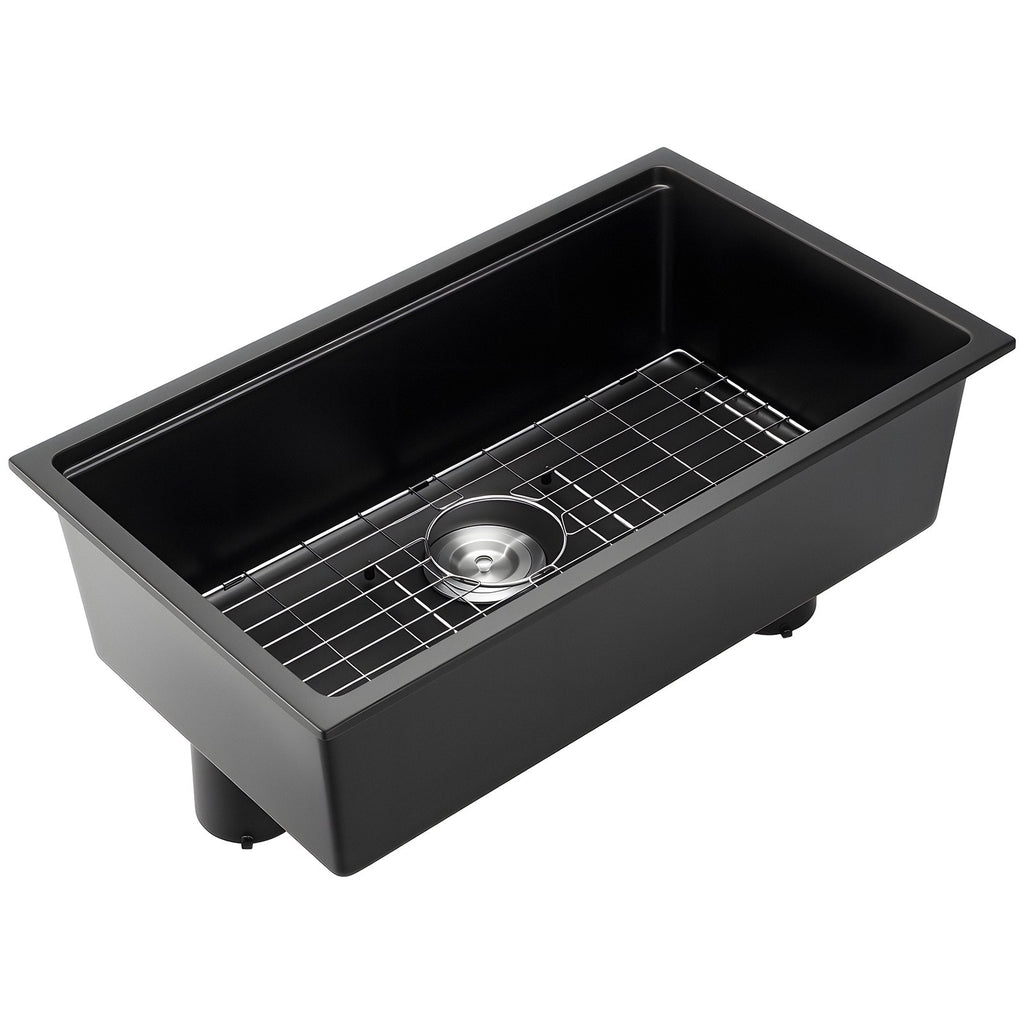 Granitinė virtuvės plautuvė VEVOR CS762457, 76 cm