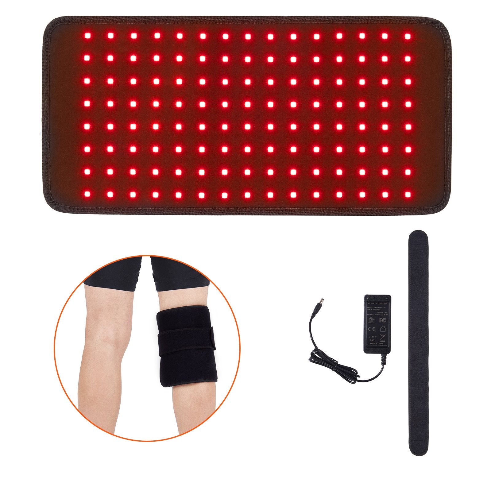 Raudonos šviesos terapijos kilimėlis VEVOR BRL-1120, 120 LED diodų