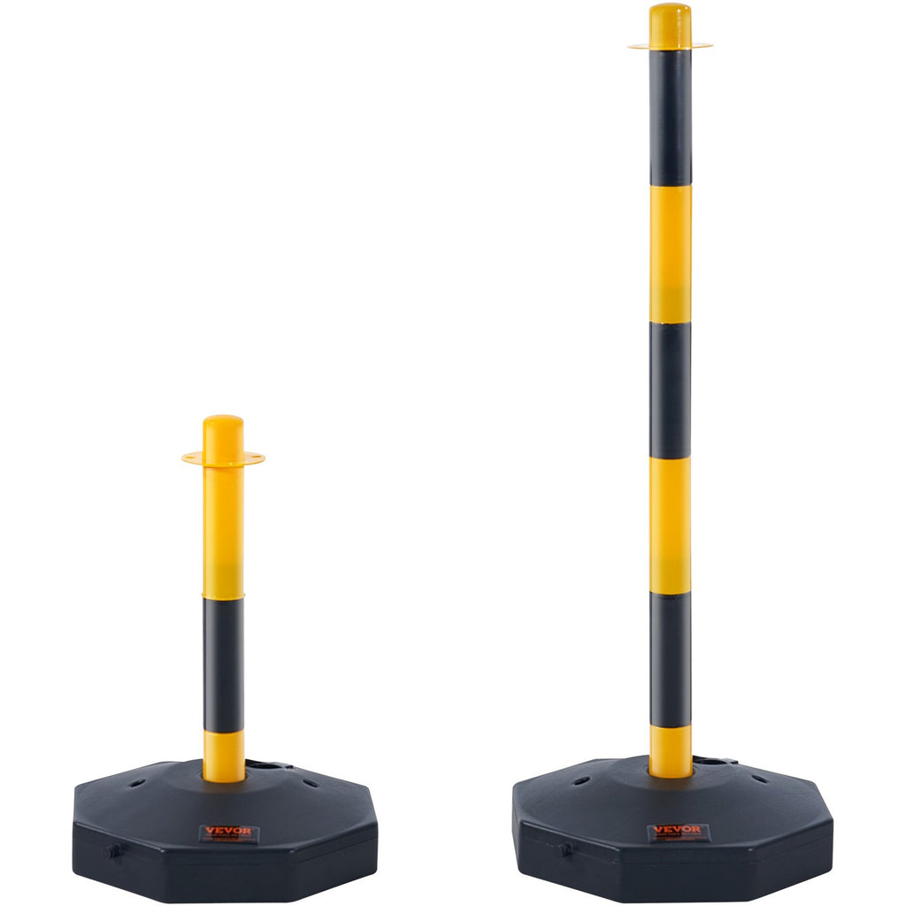 Kelio atitvarų stulpeliai VEVOR CC-F03-N-RW-2PCS-2.5M, 6 vnt. rinkinys