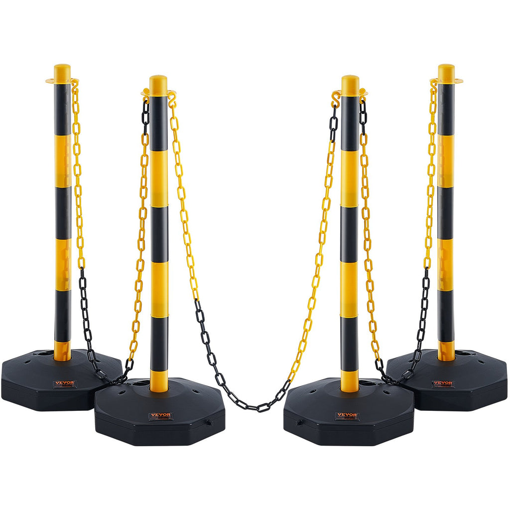 Eismo reguliavimo stulpeliai VEVOR CC-F03-N-RW-2PCS-2.5M, 4 vnt. komplektas